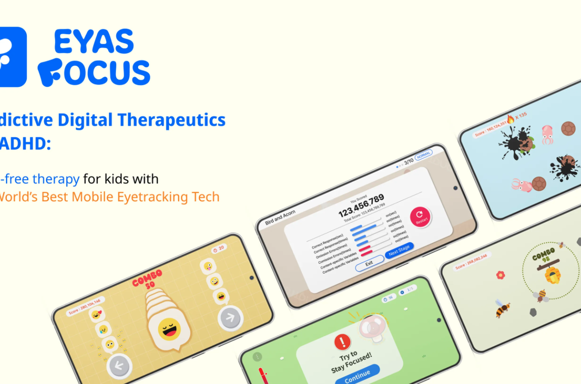 Приложение EYAS Focus для детей с СДВГ