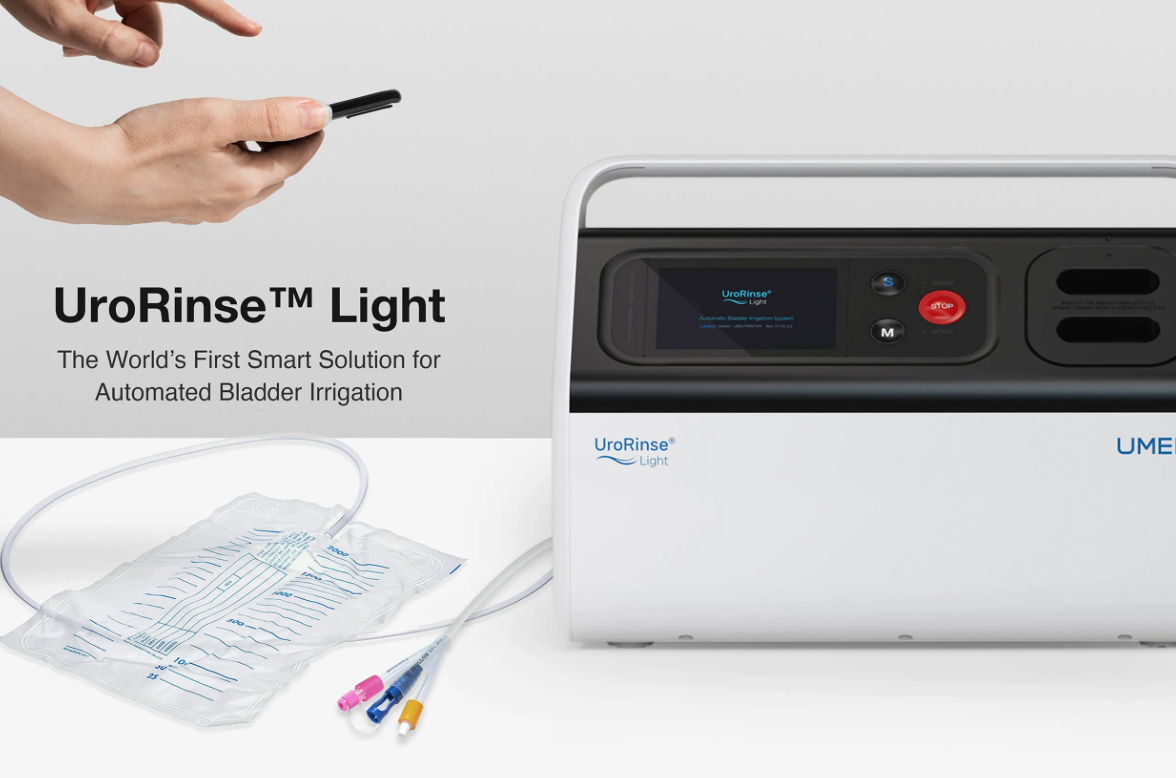 Аппарат UroRinse Light для промывки мочевого пузыря пациентам с уретральным катетером